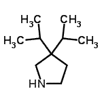 CAS#: 500310-62-3, 3,3-Diisopropylpyrrolidine