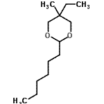 CAS#: 500349-02-0, 5-Ethyl-2-Hexyl-5-Methyl-1,3-Dioxane