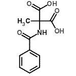 CAS#: 500534-06-5, (Benzoylamino)(Methyl)Malonic Acid
