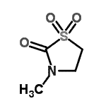 CAS#: 500541-38-8, 3-Methyl-1,3-Thiazolidin-2-One 1,1-Dioxide
