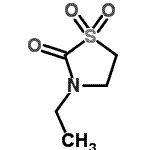CAS#: 500541-39-9, 3-Ethyl-1,3-Thiazolidin-2-One 1,1-Dioxide