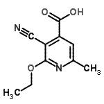 CAS#: 500563-37-1, 3-Cyano-2-Ethoxy-6-Methylisonicotinic Acid