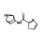 CAS#: 500611-58-5, N-[(1S,2R,4R)-7-Azabicyclo[2.2.1]Hept-2-Yl]-1,3-Thiazole-2-Carboxamide