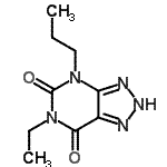 CAS#: 500691-96-3, 6-Ethyl-4-Propyl-2H-[1,2,3]Triazolo[4,5-d]Pyrimidine-5,7(4H,6H)-Dione