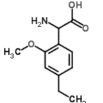 CAS#: 500695-58-9, Amino(4-Ethyl-2-Methoxyphenyl)Acetic Acid