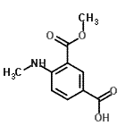 CAS#: 500699-31-0, 3-(Methoxycarbonyl)-4-(Methylamino)Benzoic Acid