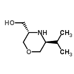 CAS 登录号：500708-40-7， [(3S,5S)-5-异丙基-3-吗啉基]甲醇