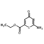 CAS#: 501002-61-5, Ethyl 2-Amino-4-Oxo-4H-1,3-Thiazine-6-Carboxylate
