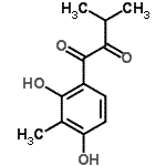 CAS#: 501005-70-5, 1-(2,4-Dihydroxy-3-Methylphenyl)-3-Methyl-1,2-Butanedione