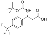 CAS 登录号：501015-19-6， (R)-叔丁氧羰基-4-(三氟甲基)-beta-苯丙氨酸