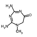 CAS#: 501359-93-9, 2,4-Diamino-1-Methyl-1,7-Dihydro-6H-1,3,5-Triazepin-6-One