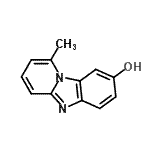 CAS#: 501447-52-5, 1-Methylpyrido[1,2-a]Benzimidazol-8-Ol