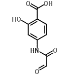 CAS#: 501678-21-3, 2-Hydroxy-4-[(Oxoacetyl)Amino]Benzoic Acid