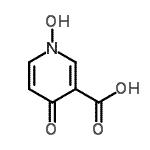 CAS#: 501688-67-1, 1-Hydroxy-4-Oxo-1,4-Dihydro-3-Pyridinecarboxylic Acid