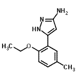 CAS#: 501902-85-8, 5-(2-Ethoxy-5-Methylphenyl)-1H-Pyrazol-3-Amine