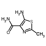 CAS#: 5021-68-1, 5-Amino-2-Methyl-1,3-Thiazole-4-Carboxamide