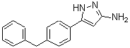 CAS#: 502132-90-3, 5-(4-Benzylphenyl)-1H-Pyrazol-3-Amine
