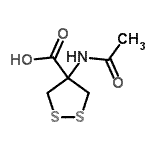 CAS#: 502145-07-5, 4-Acetamido-1,2-Dithiolane-4-Carboxylic Acid