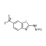 CAS#: 502170-84-5, 6-Nitro-N-Nitroso-1,3-Benzothiazol-2-Amine