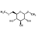 CAS#: 502463-37-8, Methyl 6-S-Methyl-6-Thio-alpha-D-Glucopyranoside