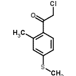CAS 登录号：502484-70-0， 2-氯-1-[2-甲基-4-(甲硫基)苯基]乙酮