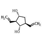 CAS#: 502495-70-7, (1R,2S,3S,4S)-2,4-Divinyl-1,3-Cyclopentanediol