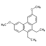 CAS#: 5025-38-7, 9,10-Diethyl-3,6-Dimethoxyphenanthrene