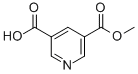 CAS#: 5027-65-6, 3,5-Pyridinedicarboxylic Acid, 3-Methyl Ester
