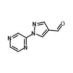 CAS#: 503176-43-0, 1-(2-Pyrazinyl)-1H-Pyrazole-4-Carbaldehyde