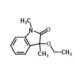 CAS 登录号：503306-62-5， 3-乙氧基-1,3-二甲基-1,3-二氢-2H-吲哚-2-酮