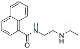 CAS 登录号：50341-63-4， N-[2-(异丙基氨基)乙基]-1-萘甲酰胺