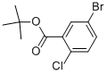 CAS 登录号：503555-23-5， 5-溴-2-氯苯甲酸叔丁酯