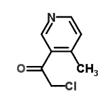 CAS 登录号：503857-18-9， 2-氯-1-(4-甲基-3-吡啶基)乙酮