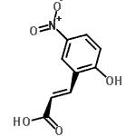 CAS#: 50396-49-1, (2E)-3-(2-Hydroxy-5-Nitrophenyl)Acrylic Acid