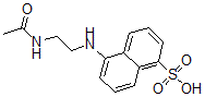 CAS 登录号：50402-62-5， N-乙酰基-N'-(5-磺基-1-萘基)乙二胺