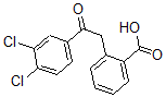 CAS 登录号:50439-10-6, 2-(3,4-二氯-beta-氧代苯乙基)苯甲酸
