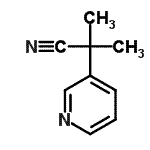 CAS#: 504404-50-6, 2-Methyl-2-(3-Pyridinyl)Propanenitrile