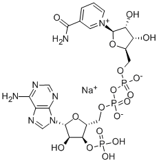 CAS#: 50443-29-3, beta-Nicotinamide adenine dinucleotide 3'-phosphate sodium salt