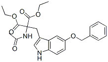 CAS 登录号：50469-23-3， 2-乙酰氨基-2-((5-(苯基甲氧基)吲哚-3-基)甲基)丙二酸二乙酯