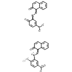 CAS#: 50497-83-1, Hydrogen bis[1-[(2-hydroxy-5-nitrophenyl)azo]-2-naphtholato]chromate