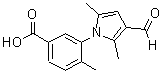 CAS 登录号：505071-98-7， 3-(3-甲酰基-2,5-二甲基-1H-吡咯-1-基)-4-甲基苯甲酸