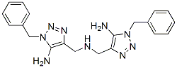 CAS#: 50533-77-2, 5-Amino-N-[[5-amino-1-(phenylmethyl)-1H-1,2,3-triazol-4-yl]methyl]-1-(phenylmethyl)-1H-1,2,3-Triazole-4-methanamine