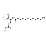 CAS#: 50622-20-3, Disodium (2S)-2-(Dodecanoylamino)Pentanedioate