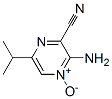 CAS#: 50627-15-1, 3-Amino-6-(1-Methylethyl)-Pyrazinecarbonitrile 4-Oxide