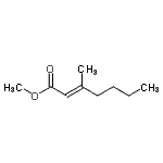 CAS#: 50652-81-8, Methyl (2E)-3-Methyl-2-Heptenoate