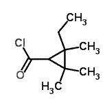 CAS#: 50675-58-6, 2-Ethyl-2,3,3-Trimethylcyclopropanecarbonyl Chloride