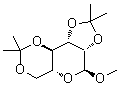 CAS#: 50705-56-1, (3aS,4S,5aR,9aR,9bS)-4-Methoxy-2,2,8,8-Tetramethylhexahydro[1,3]Dioxolo[4,5]Pyrano[3,2-d][1,3]Dioxine