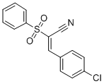 CAS#: 50709-88-1, 3-(4-Chlorophenyl)-2-(Phenylsulfonyl)Acrylonitrile