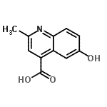 CAS#: 50741-53-2, 6-Hydroxy-2-Methyl-4-Quinolinecarboxylic Acid