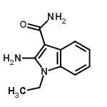 CAS#: 507487-47-0, 2-Amino-1-Ethyl-1H-Indole-3-Carboxamide